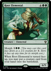 Elemental da Raiz / Root Elemental - Magic: The Gathering - MoxLand